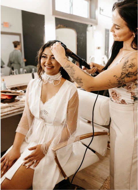 Pearl robe for bride Ivory Handmade