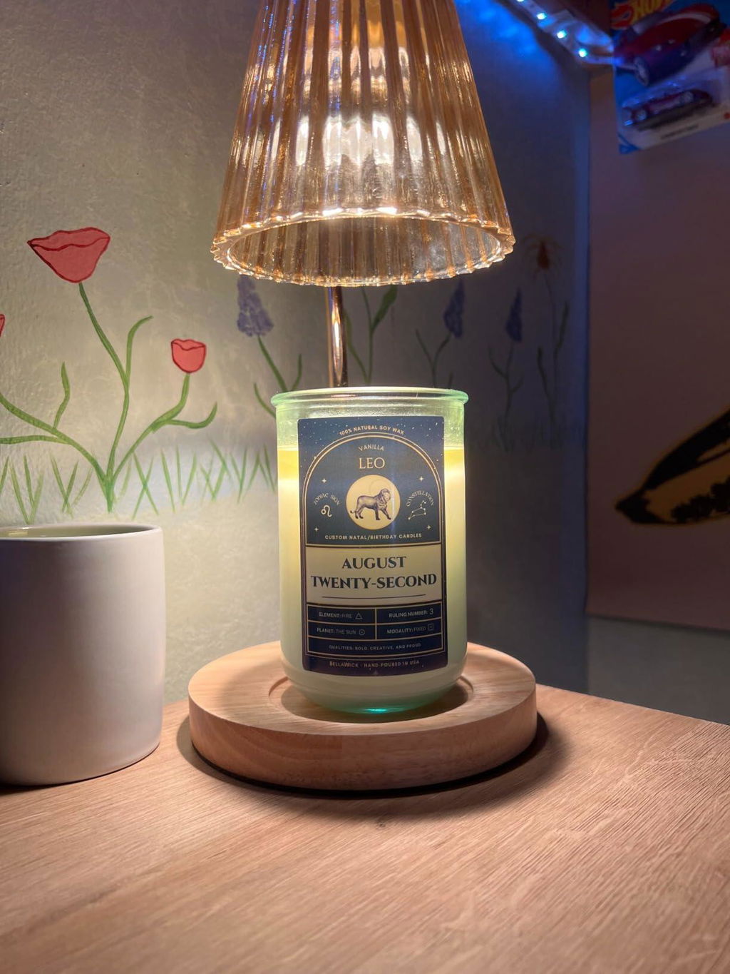 January 1st Birthday Candle – Capricorn Zodiac Gift | Birthdate Astrology Soy Candle