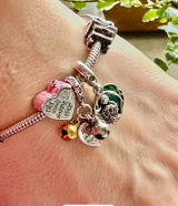 Pink Heart Home House Charm