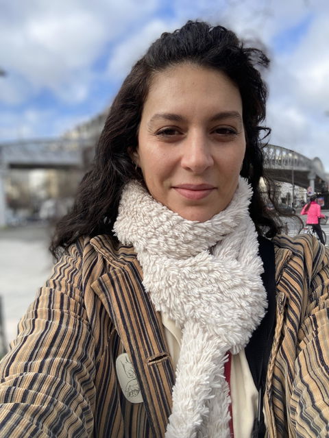 SCARF - FAUX FUR ivory