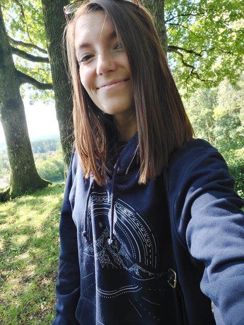 Bergreise Geometrisch - Unisex Organic Hoodie