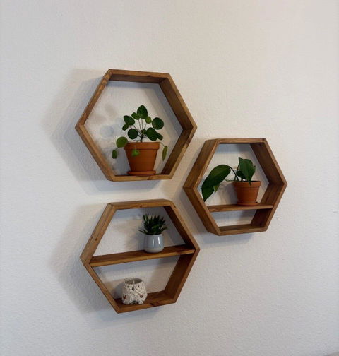 3x Wandregal "Olaf" Sparpaket