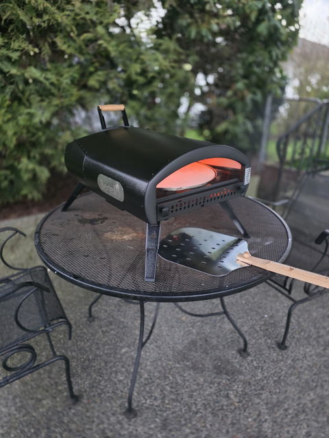 PRE-ORDER Bertello SimulFIRE 16” Rotating Outdoor Pizza Oven - Limited-Time Sale Ends Oct. 16th (Ships Oct 2026)