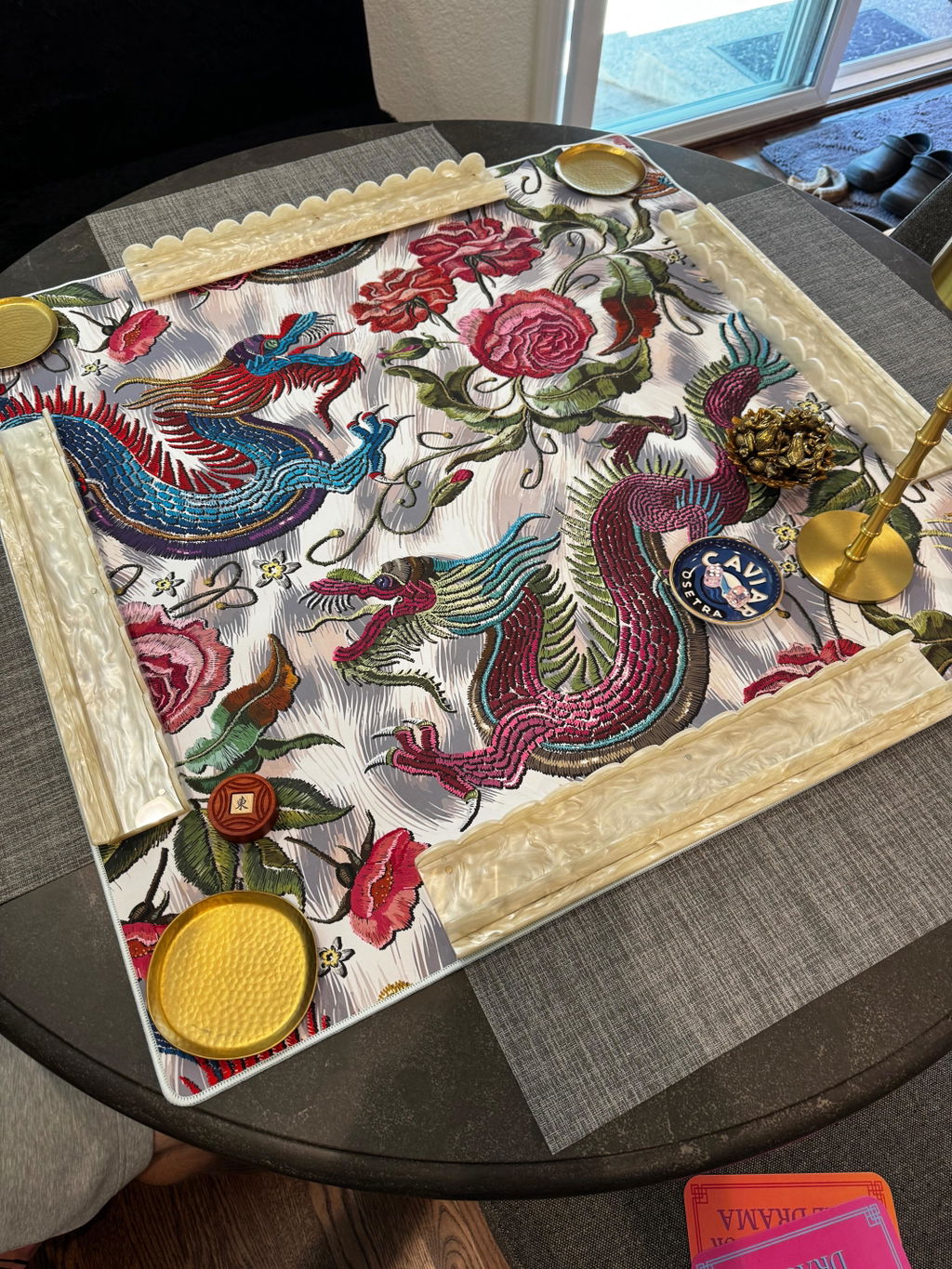 YEAR OF THE DRAGON MAT - AMPED-UP GREY