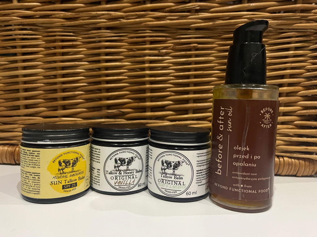 Before & After Sun Oil