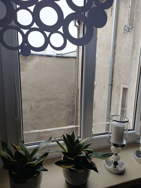 Okno wytarte ręcznikiem BezKropli, zdjęcie od klienta