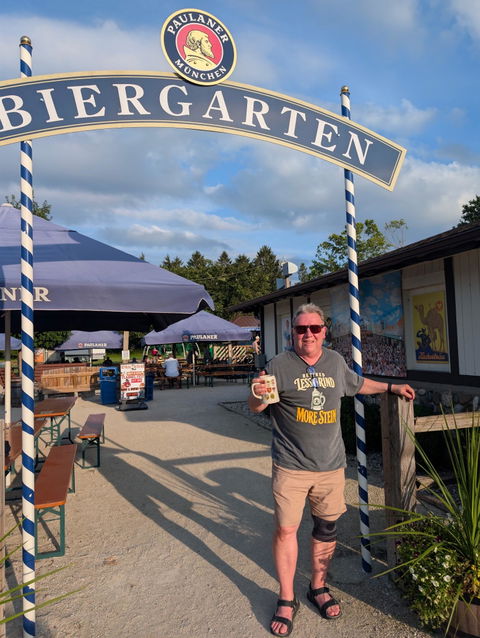 Retired: Less Grind, More Stein T‑Shirt