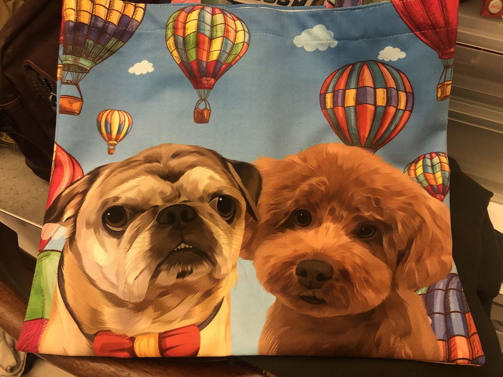 【客製化禮物】單肩帆布袋 Totebag