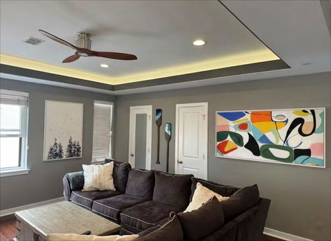 Gigantic Hand-Crafted Abstract Canvas for Impactful Wall Art LargeART0635