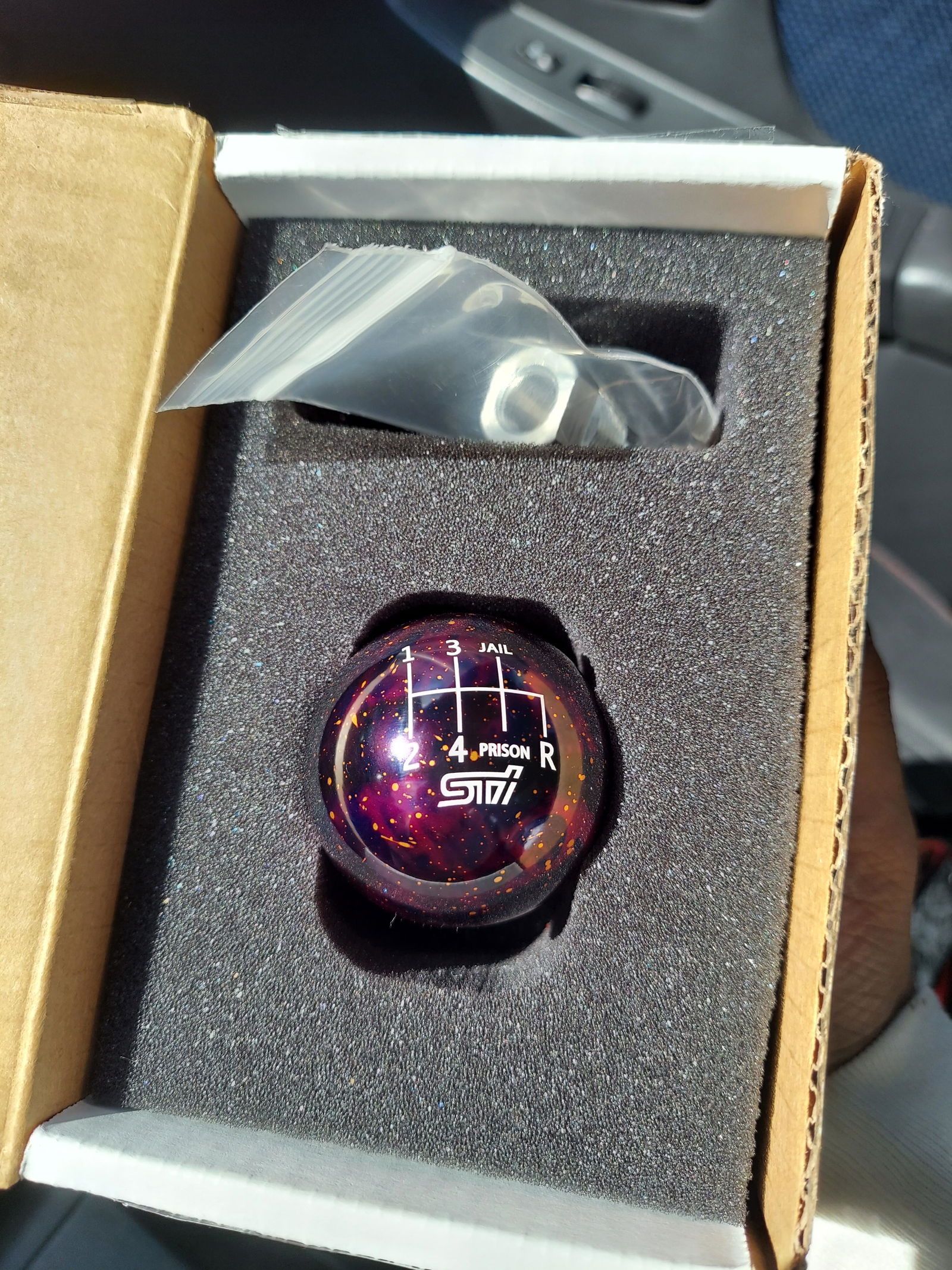 Billetworkz Cosmic Space Shift Knob - 6 Speed Type S Japanese