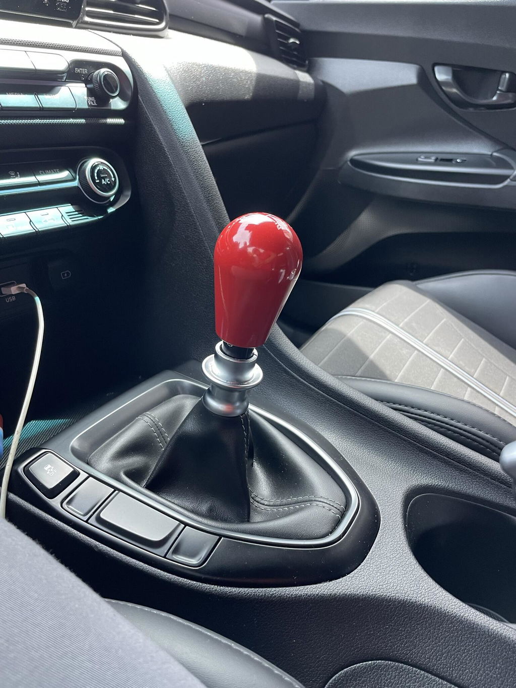 Gloss Red Weighted - 6 Speed Velocity (Reverse Right-Down