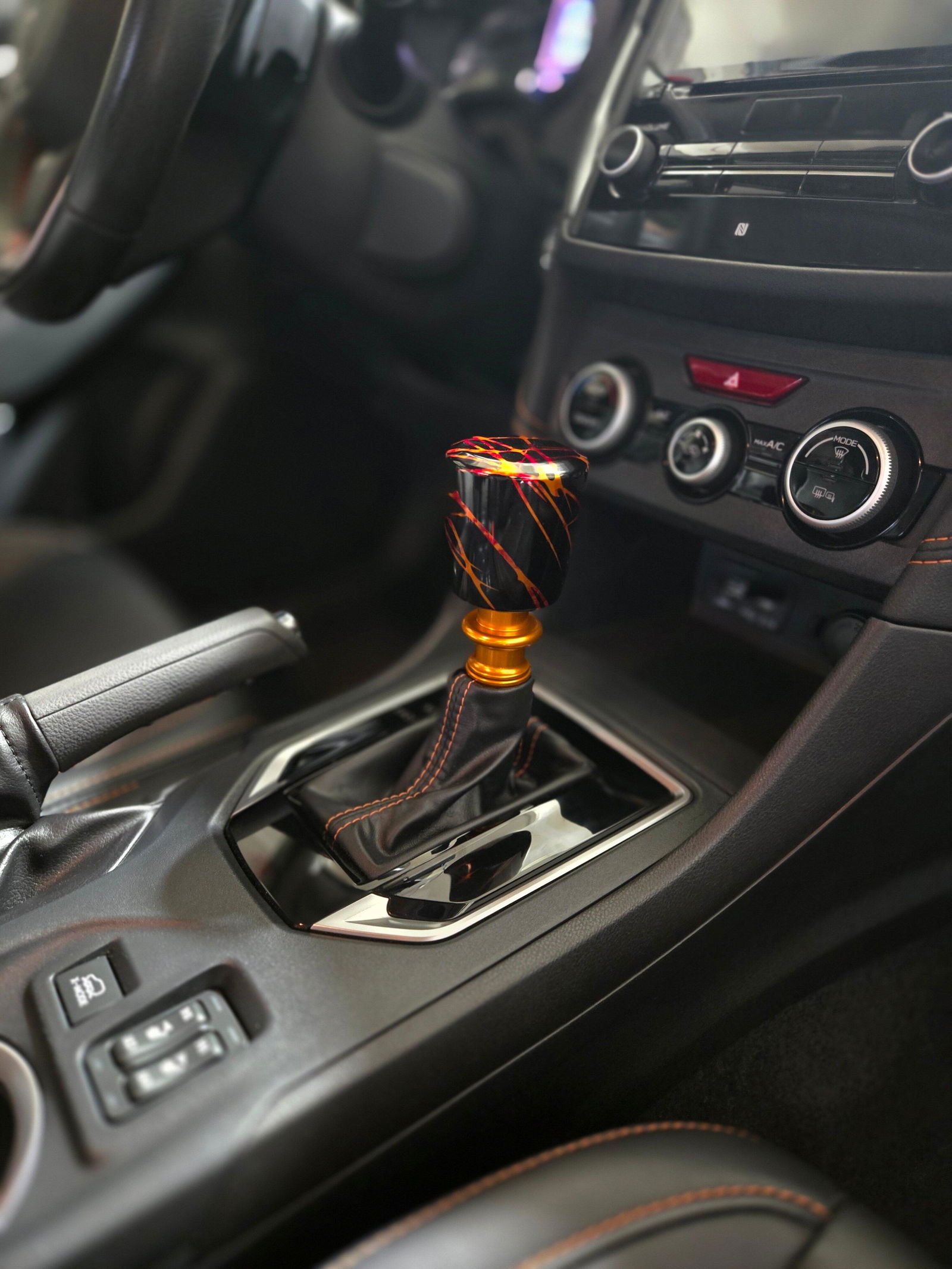 Billetworkz Automatic Shifter - Matte Black - Fits Subaru CVT: WRX