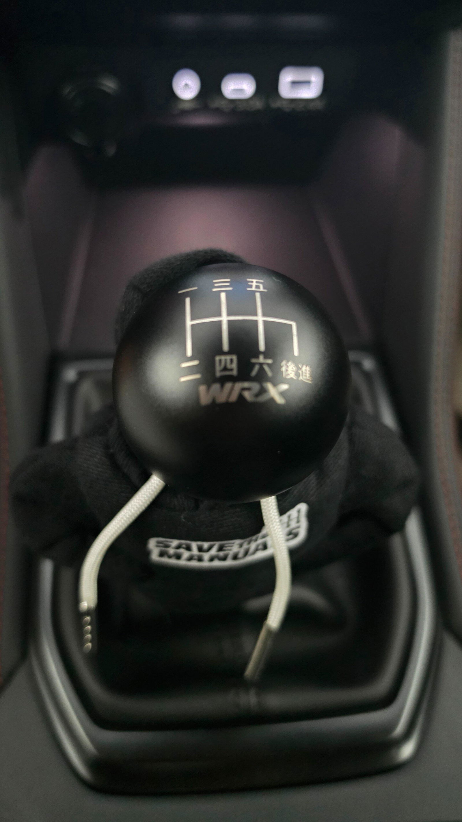 Billetworkz Weighted Shift Knob - 6-Speed Si Japanese Engraving