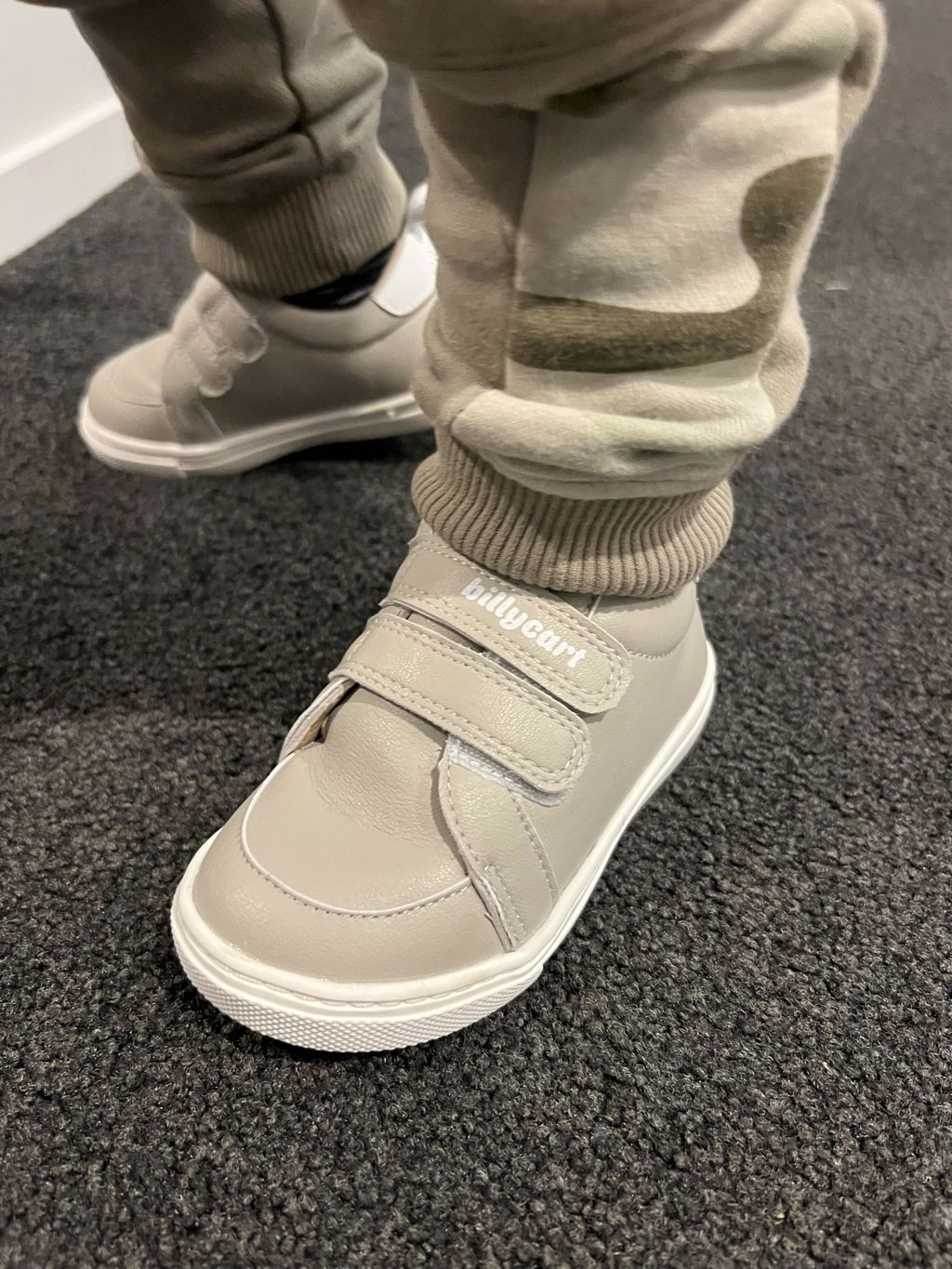 BLAKE grey toddler sneakers