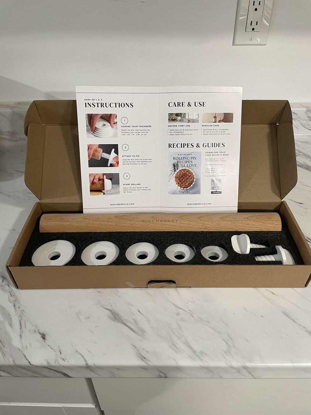 Birchberry Adjustable Rolling Pin