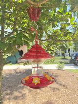 Christmas Hummingbird Feeder