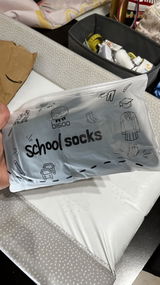 Calcetines Escolares Bisoo - 5 pares de algodón suave, resistentes y pensados para el uniforme