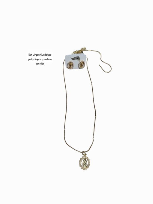 Dije virgen perlas