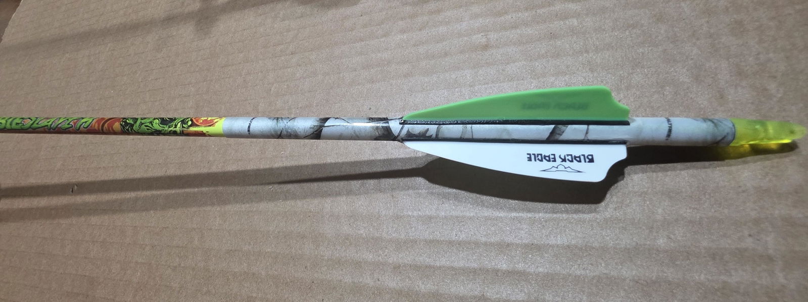 2.5 Fusion X-II Black Eagle Vanes For Archery Performance – Black