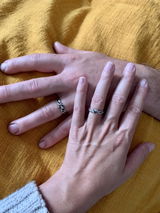 Men's wedding band "Louise"