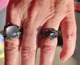 Sterling Silver band "Mio"