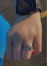 Rose Quartz Ring "Romy"