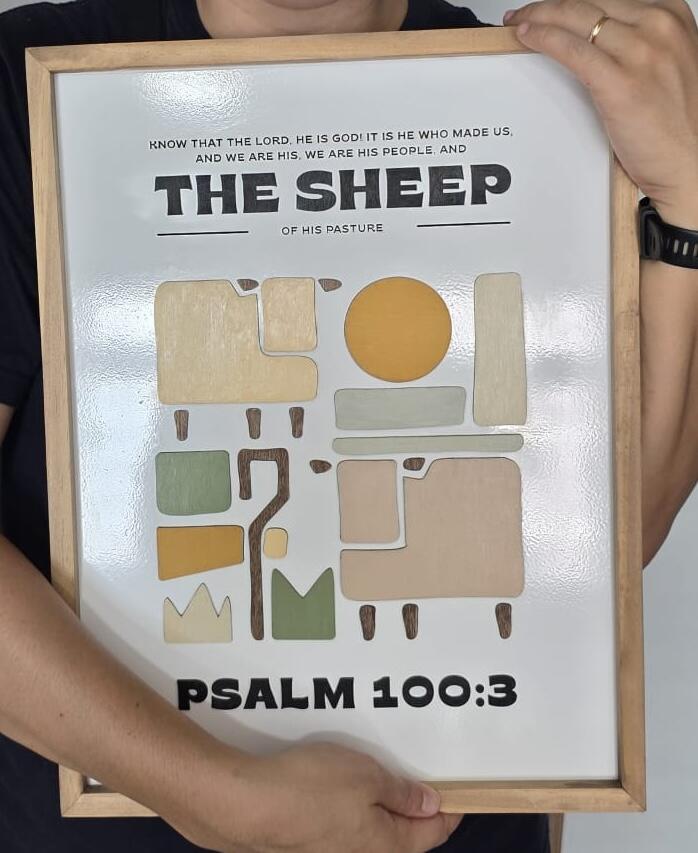 The Sheep Of His Pasture {Psalm 100:3}