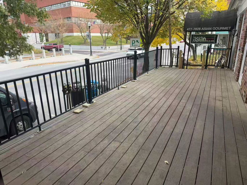 BLIKA 36" Level Aluminum Railing & 39" Post System DIY Kit（4FT-28FT）