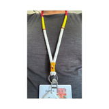 Handmade Native American Medicine Wheel Lanyard with ID Holder - Indigenous Beadwork Gift for Teachers & Nurses
