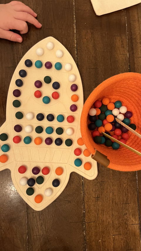 The Rocketship Activity Board