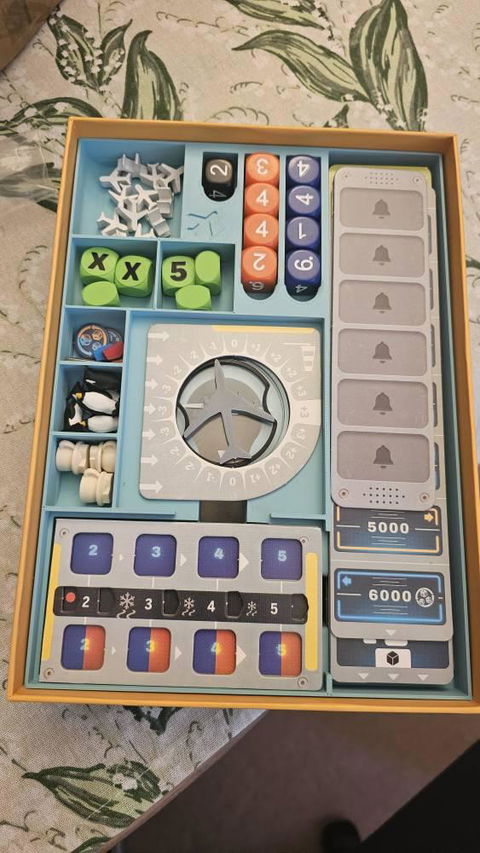 Sky Team Organizer/Insert and Tokens upgrade / Ready for Expansions