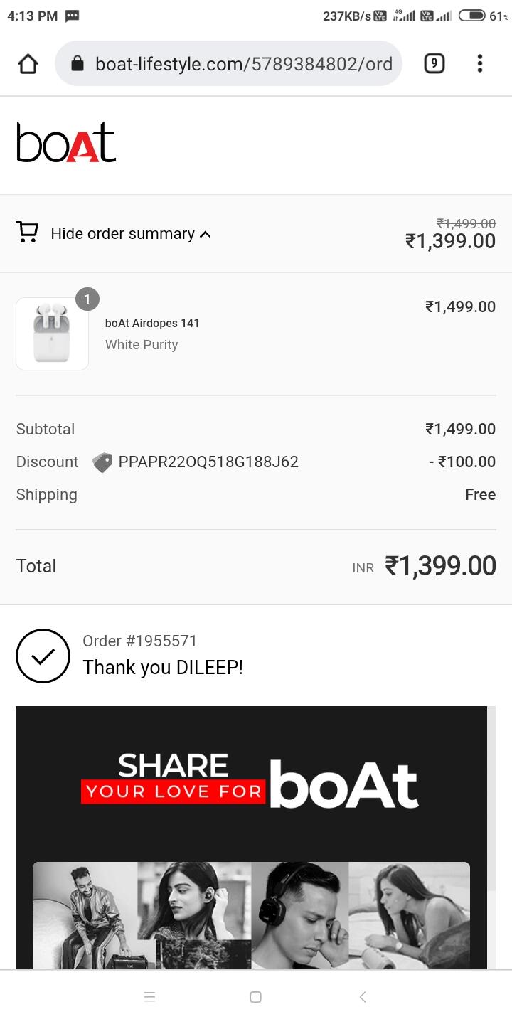 Product photo 1 from DILEEP .’s review