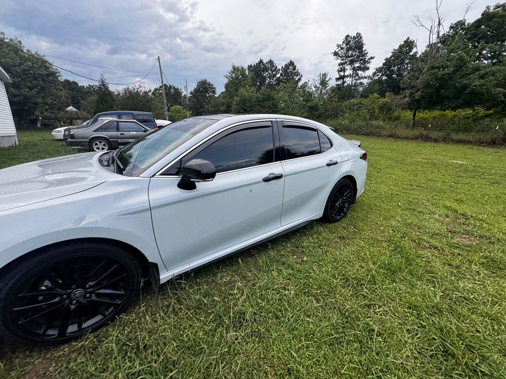 Toyota Camry 2018-2024 Blackout Chrome Delete Kit – Precut Gloss Black Vinyl Overlays