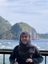 Houndstooth Black - Instant Hijab With Inner