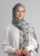 Brown Zebra - Instant Hijab With Inner