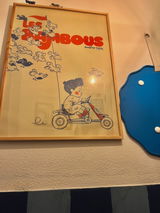 Poster 'Fast, Faster!' Les Bambous