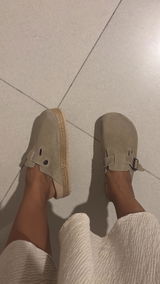 BONNI PLATS 🔝 GAMUZA - MUJER
