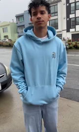 NYC blue hoodie