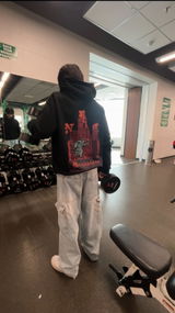 NYC brown hoodie