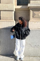 Black Oversized Y2K Jacket