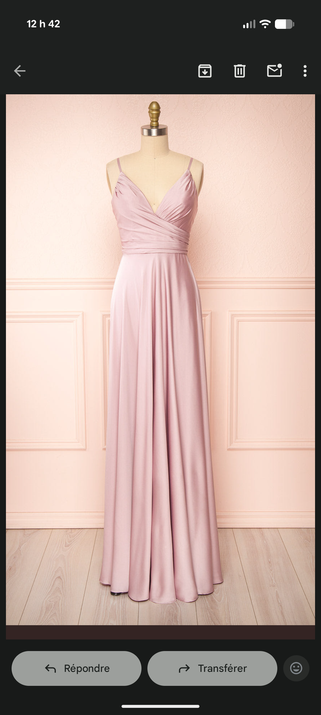 Pink 1861 Garment Bag