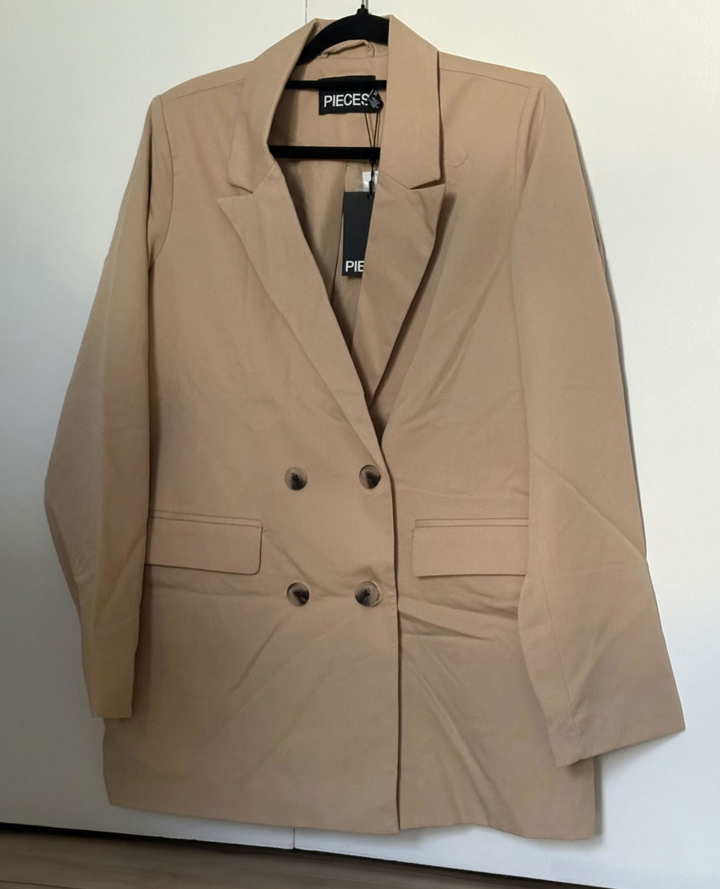 Toledo Beige | Oversized Blazer w/ Pockets