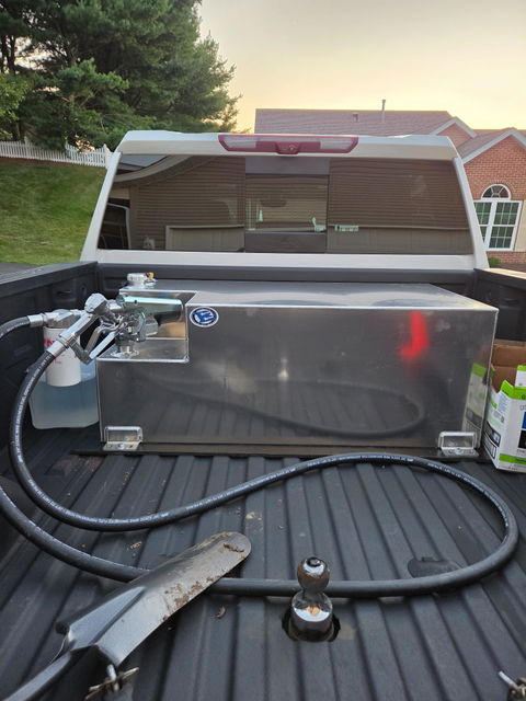 75 Gallon 48x24x18 Aluminum Tank W GPI 15GPM Pump Included