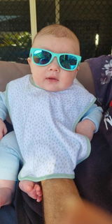 Mina - Infant Polarized Shades - Turquoise