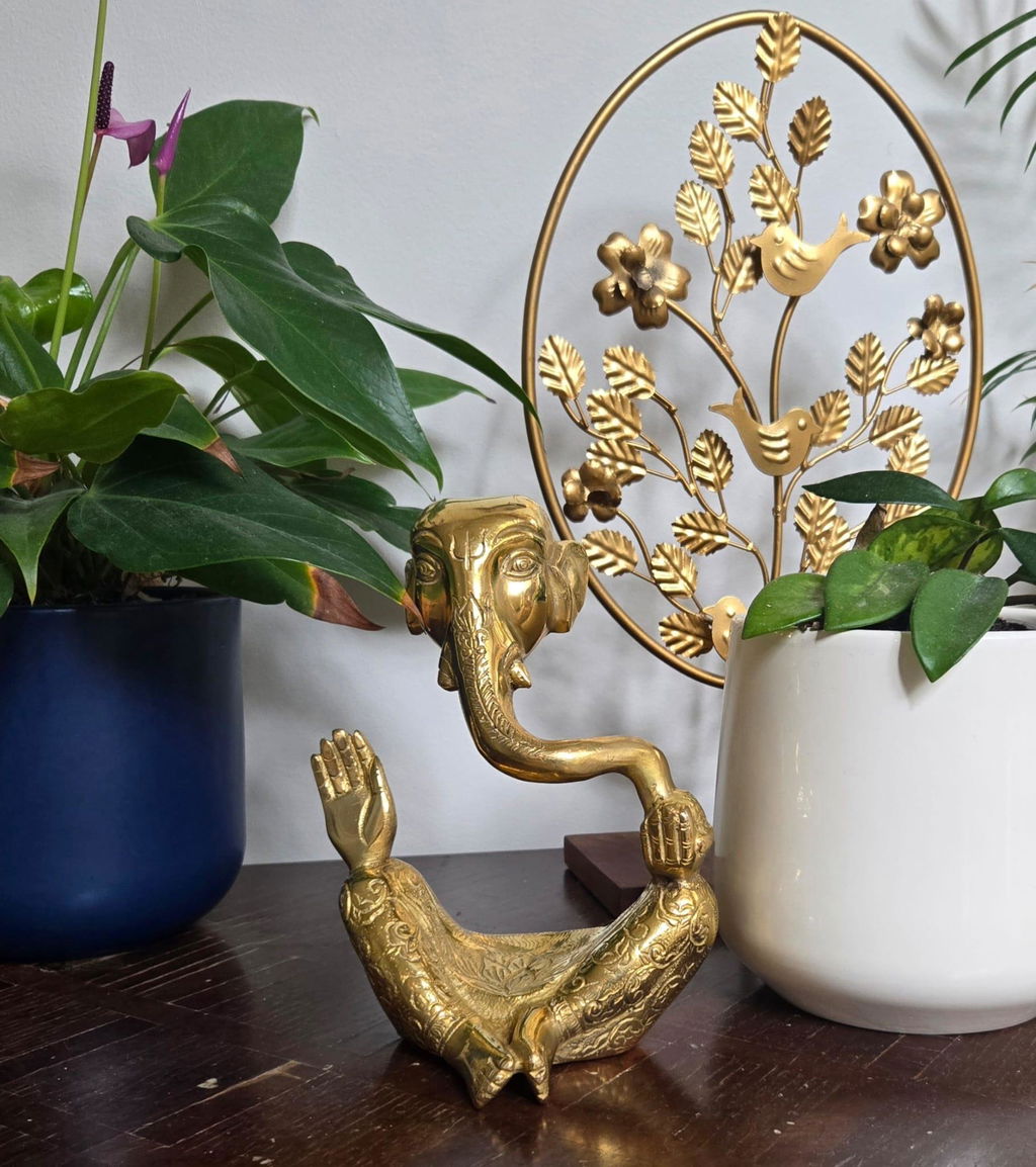 Lord 'Ganesh' Cut Out in Brass