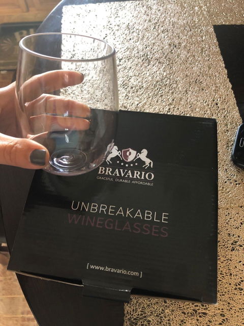 Unbreakable Stemless Wine Glasses