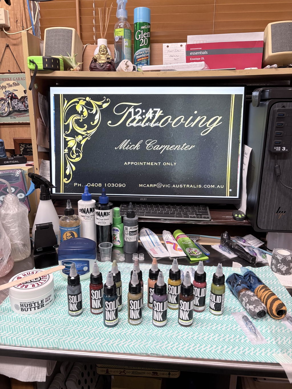 Brett Stewart Tattoo Supplies