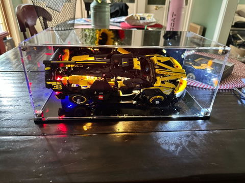 Display Case for LEGO Technic Bugatti Bolide (42151)