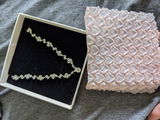 Crystal Cheap Necklace - Dazzling Crystal Necklace Ensemble