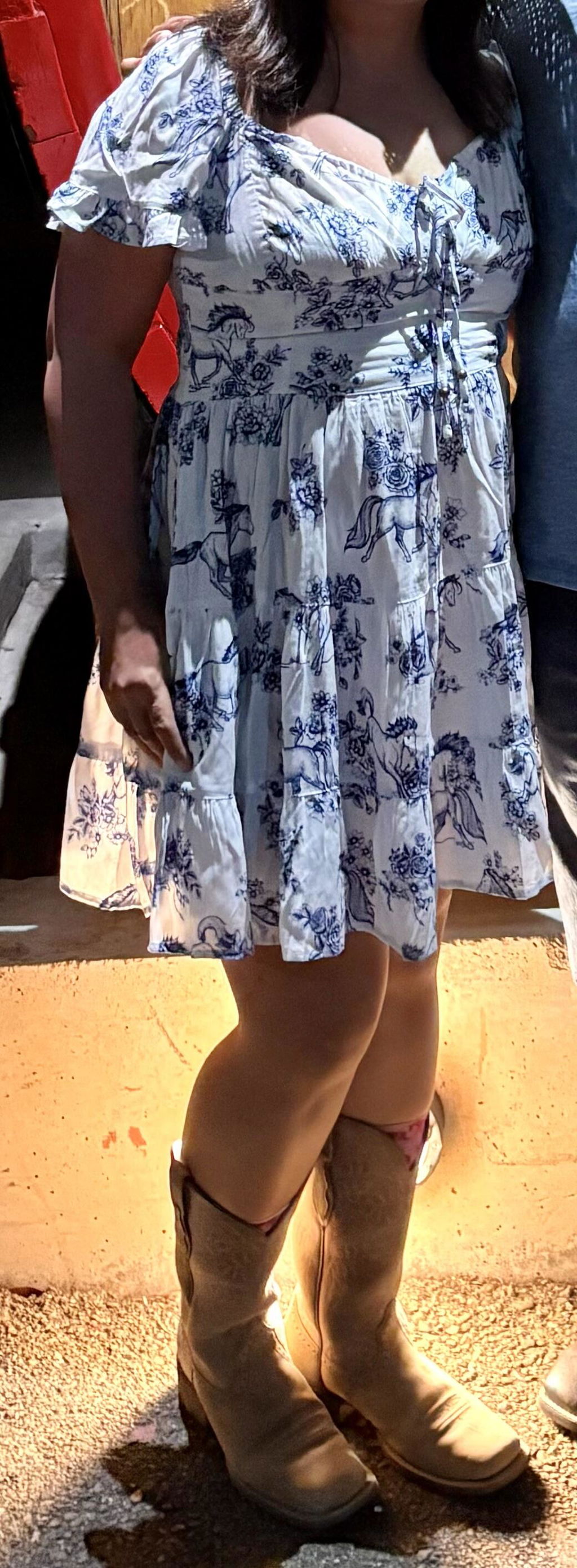 Bluebell Horse Meadow Dress